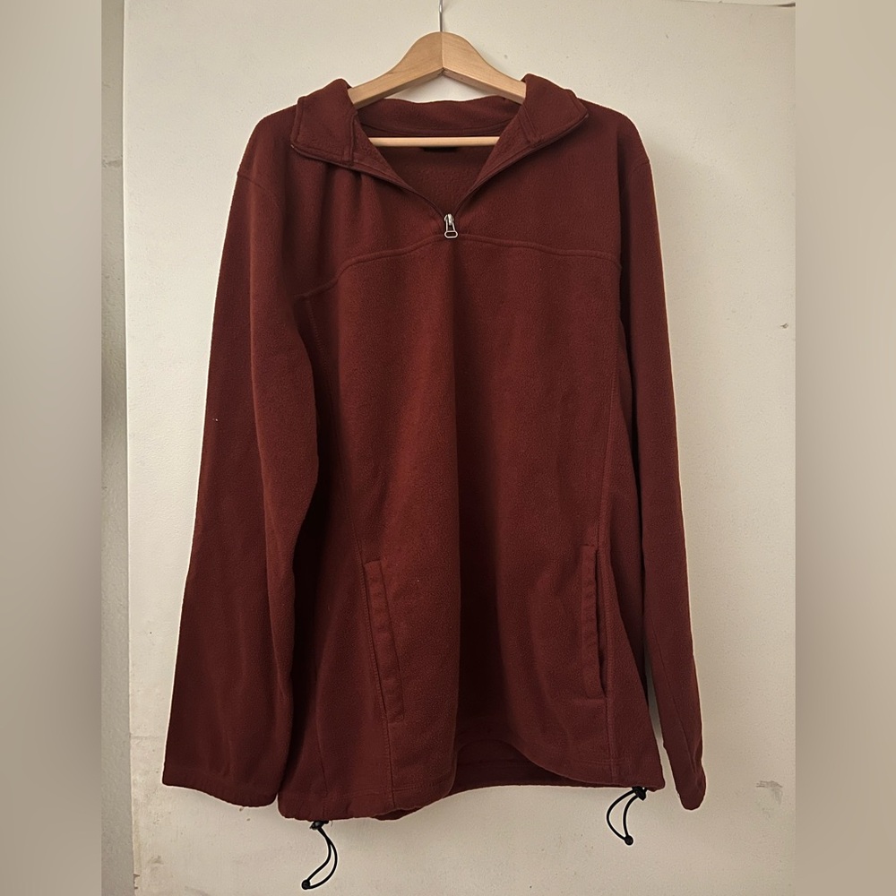 Croft&Barrow Red-orange Pullover